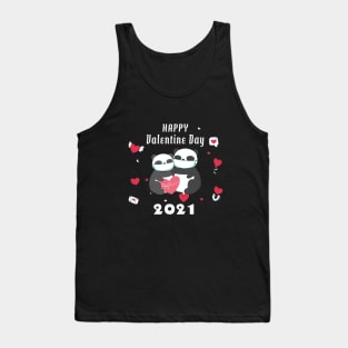 happy valentines day 2021 Tank Top